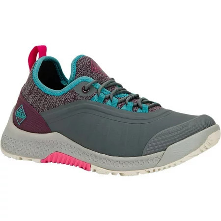 Muck Women s Outscape Lace Up Dark Gray / Teal / Pink | Walmart (US)