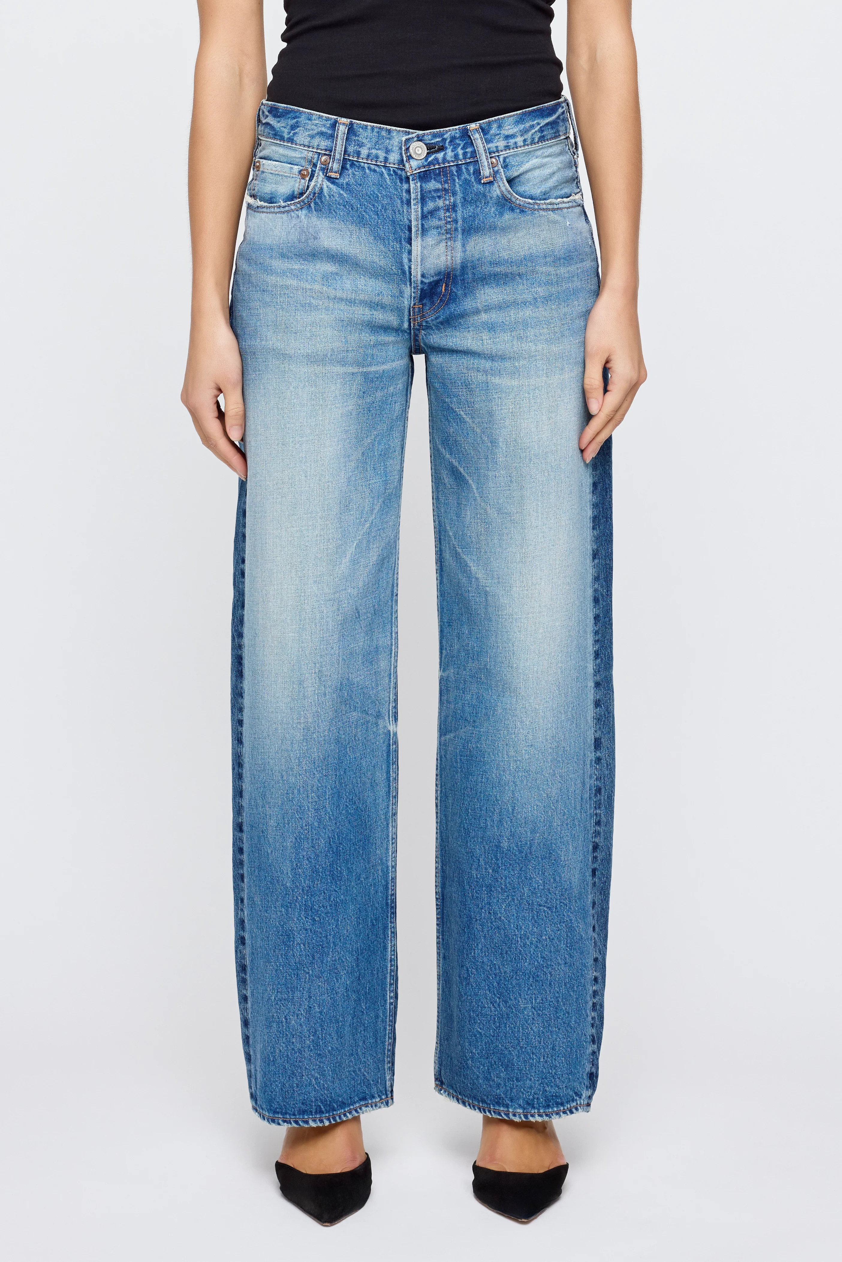 LOOSE STRAIGHT - Phillipston | Moussy Vintage