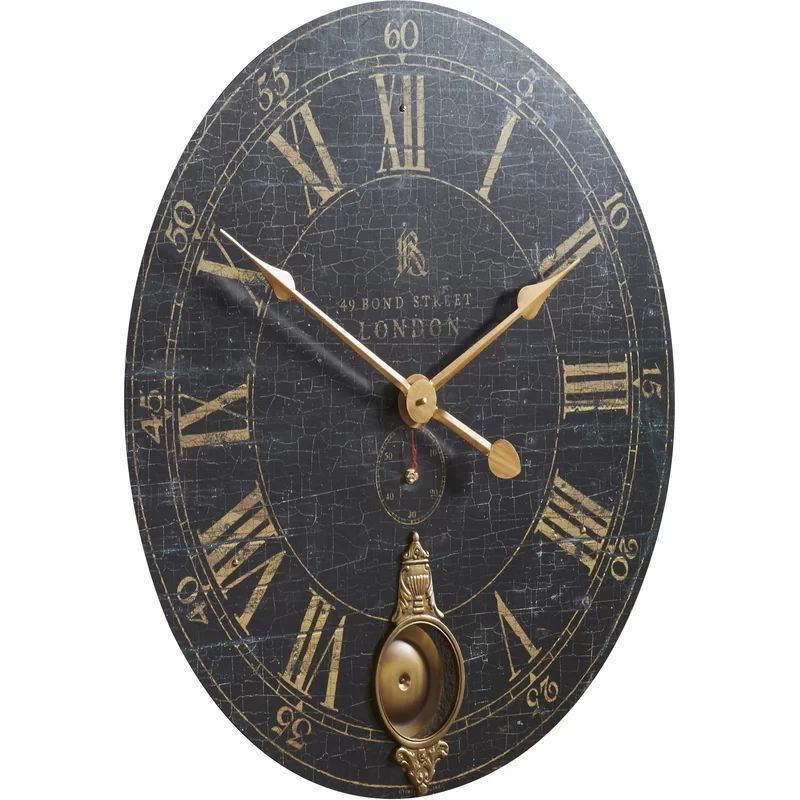 Haslingden Wood Wall Clock | Wayfair North America