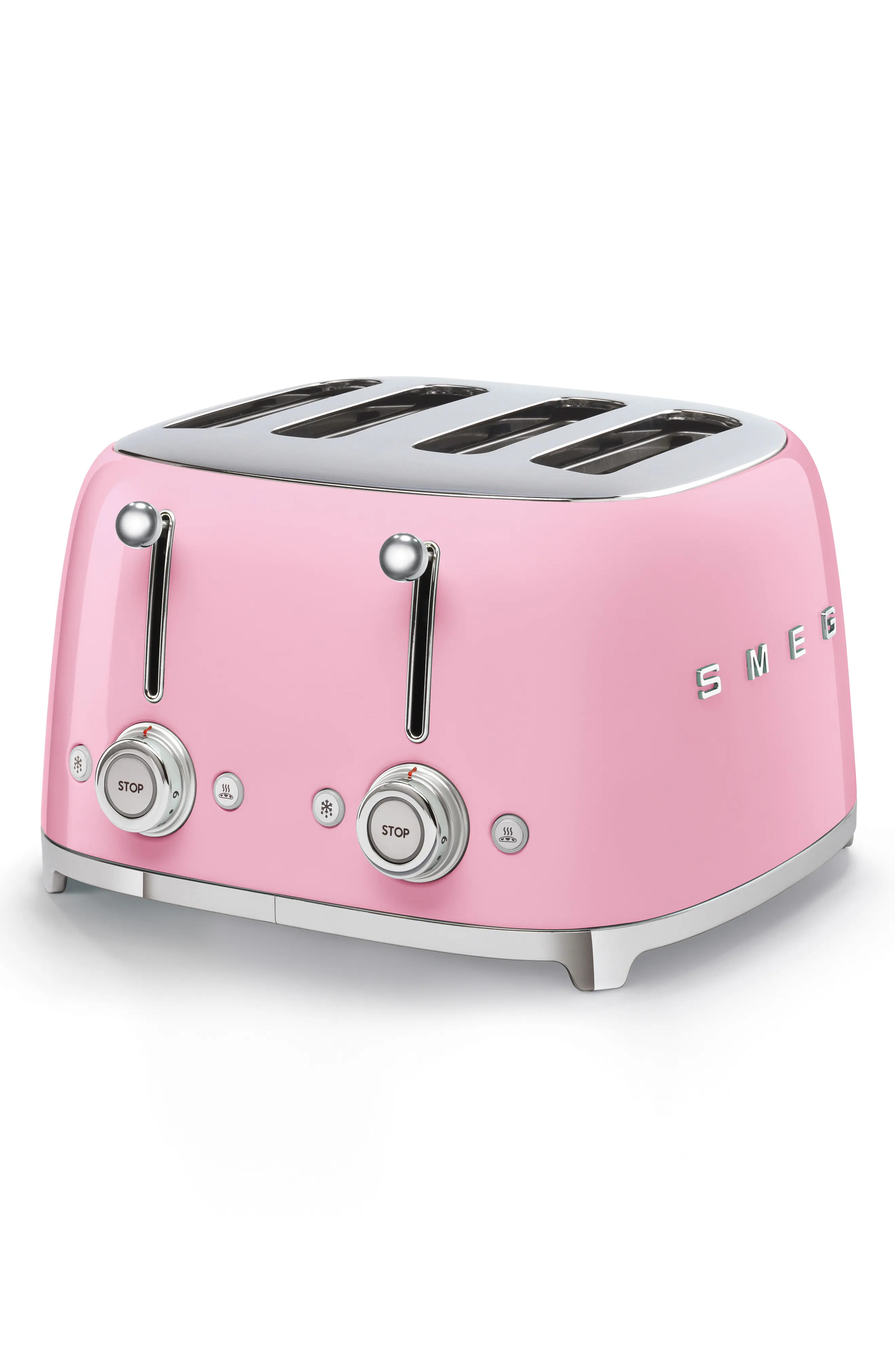 Smeg '50S Retro Style 4-Slice Toaster, Size One Size - Pink | Nordstrom