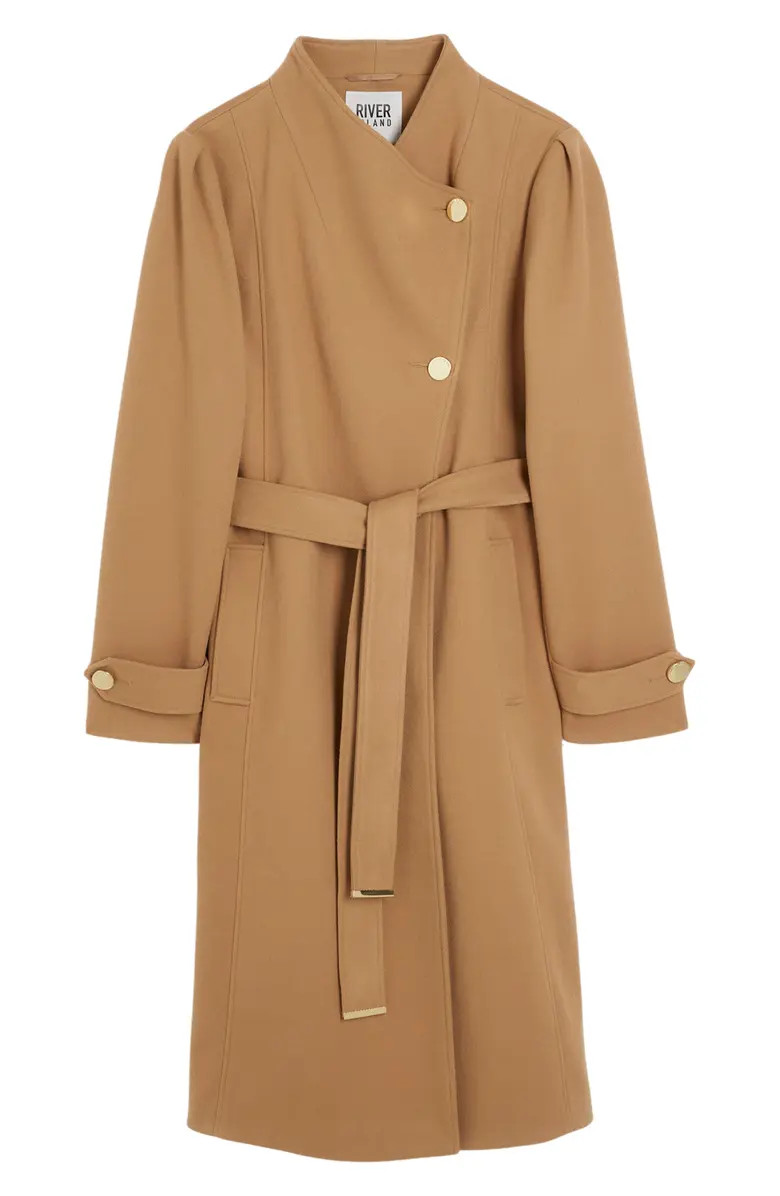 Fall Away Tie Belt Coat | Nordstrom