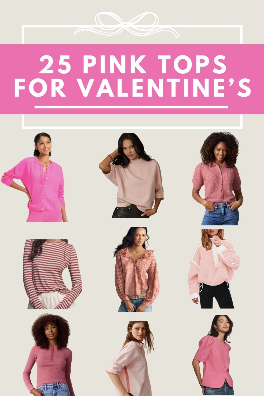 25 Pink tops for Valentines! 

#LTKgrwm #LTKValentine #LTKootd