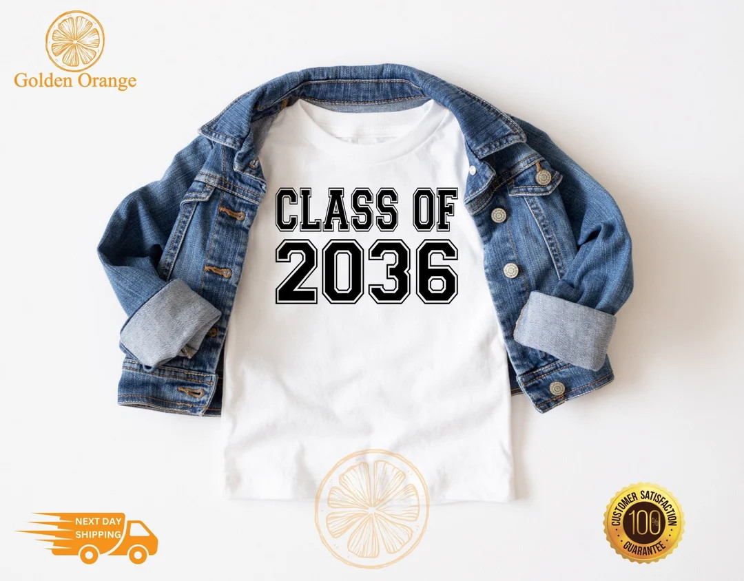 Class of 2036 Shirt Growing up Shirt School Shirt - Etsy | Etsy (US)
