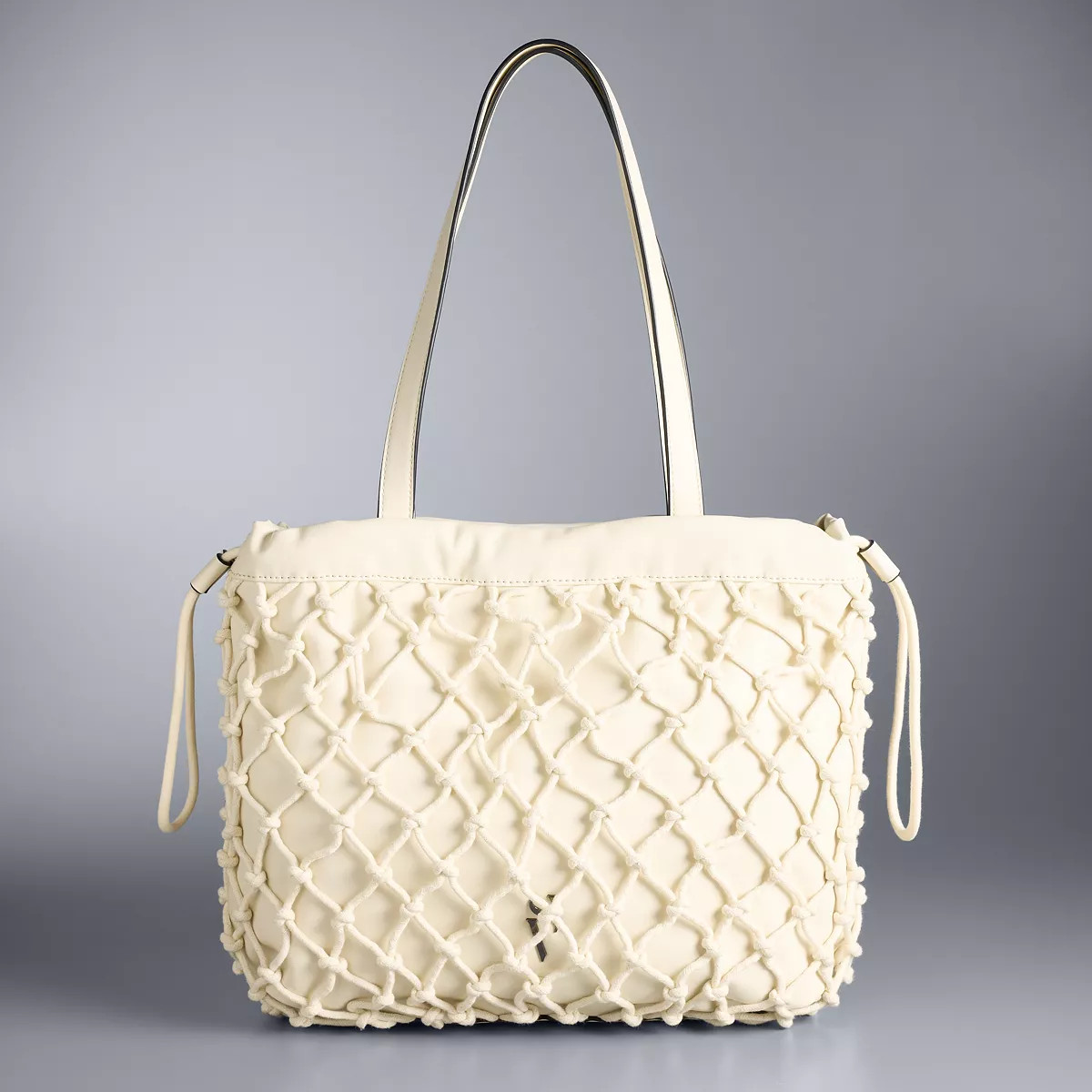 Simply Vera Vera Wang Knotted Drawstring Tote Bag | Kohl's