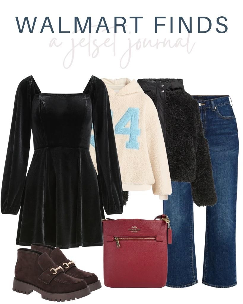 Walmart fashion finds that are easy to wear again and again!
black dress, sherpa sweater, coach bag, affordable fashion, fall to winter look, outfit inspo, transitional outfit, cute accessories, outfit idea, walmart fashion, winter style

#LTKFindsUnder50 #LTKSeasonal #LTKU