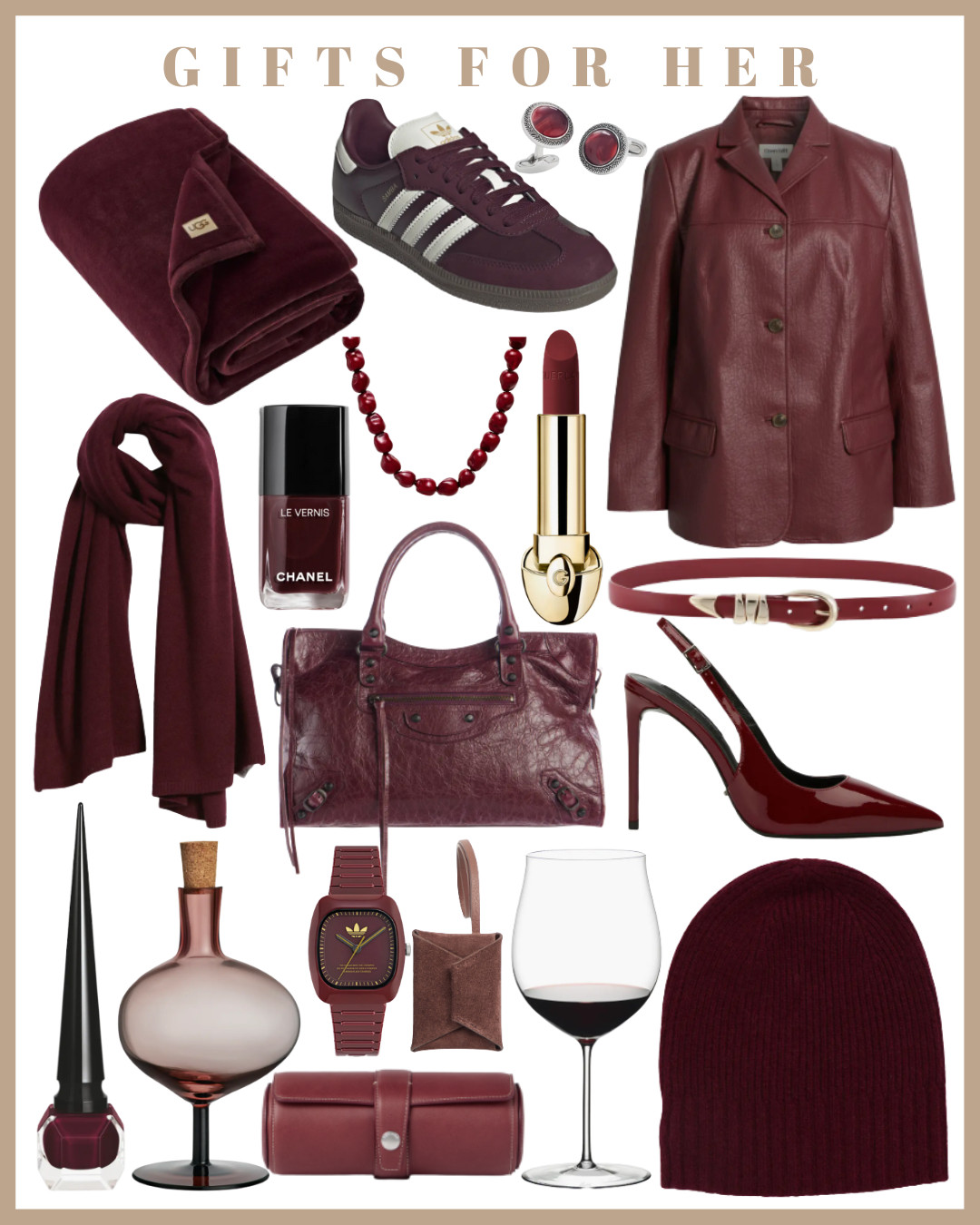 
Gift Guide for Her, Burgundy Gift Ideas, Chic Gift Guide, Holiday Gift Guide, Luxe Burgundy Finds, Elegant Gifts for Her, Cozy Gift Ideas, Fashion Lover Gifts, Burgundy Aesthetic Gifts, Timeless Gift Ideas, Capsule Wardrobe Gifts, Burgundy Accessories, Stylish Gifts, Seasonal Gift Guide, Warm Toned Gifts, Self Care Gifts, Everyday Essentials, Fall Winter Gift Ideas, Classic Gifts for Her, Thoughtful Presents, Burgundy Fashion Finds, Elevated Basics, Holiday Ready Gifts, Modern Gift Ideas, Burgundy Lover Gifts, Timeless Holiday Gifts 

 #LTKGiftGuide #LTKHoliday #LTKSeasonal