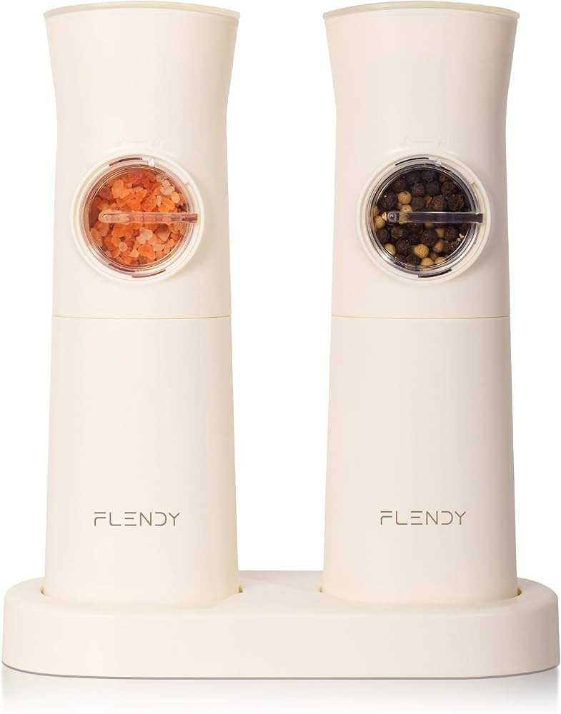 Gravity Electric Salt and Pepper Grinder Set Rechargeable, Automatic Salt and Pepper Grinder Set ... | Amazon (US)