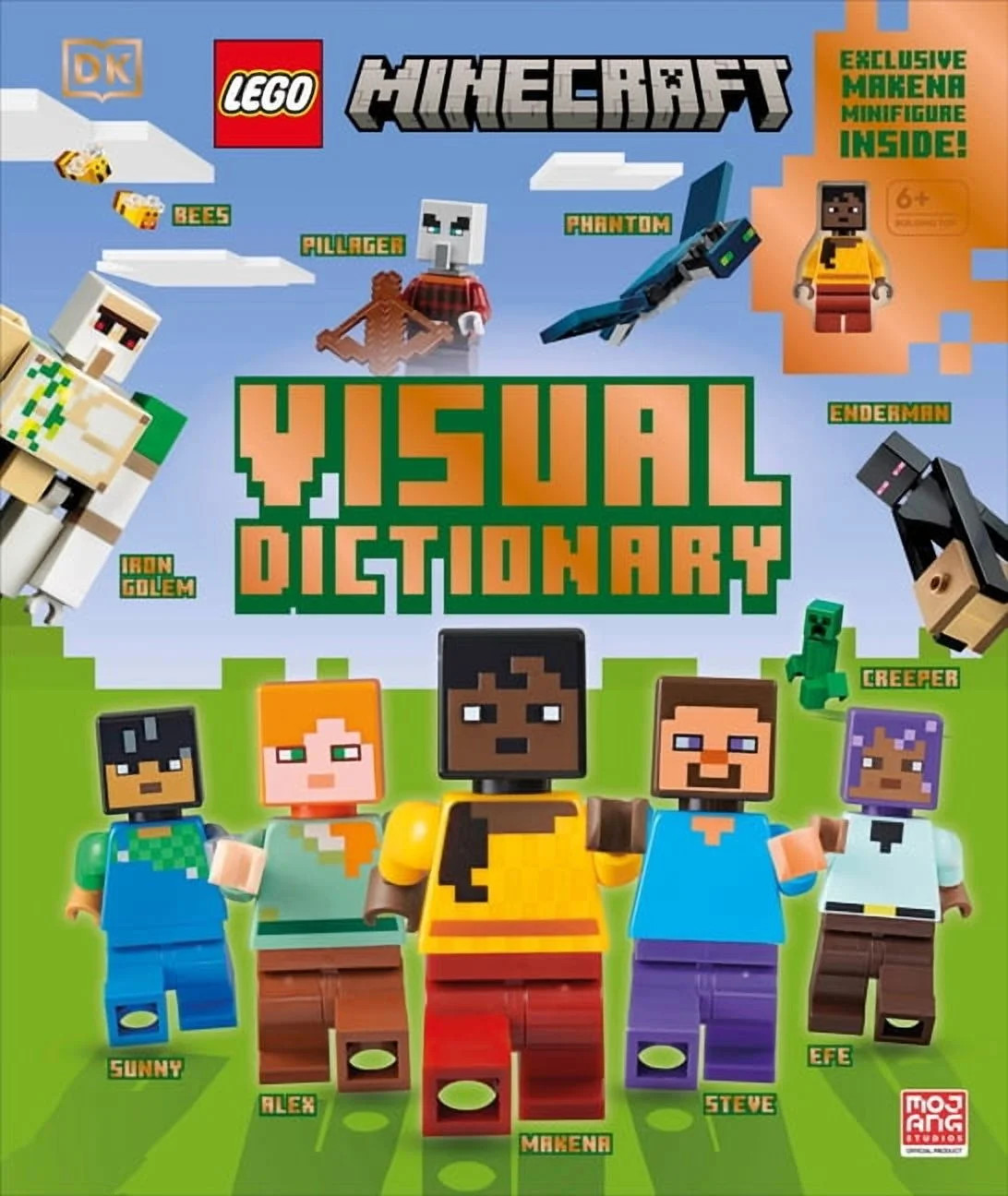 Lego Minecraft Visual Dictionary: With an Exclusive Lego Minecraft Minifigure, (Paperback) | Walmart (US)