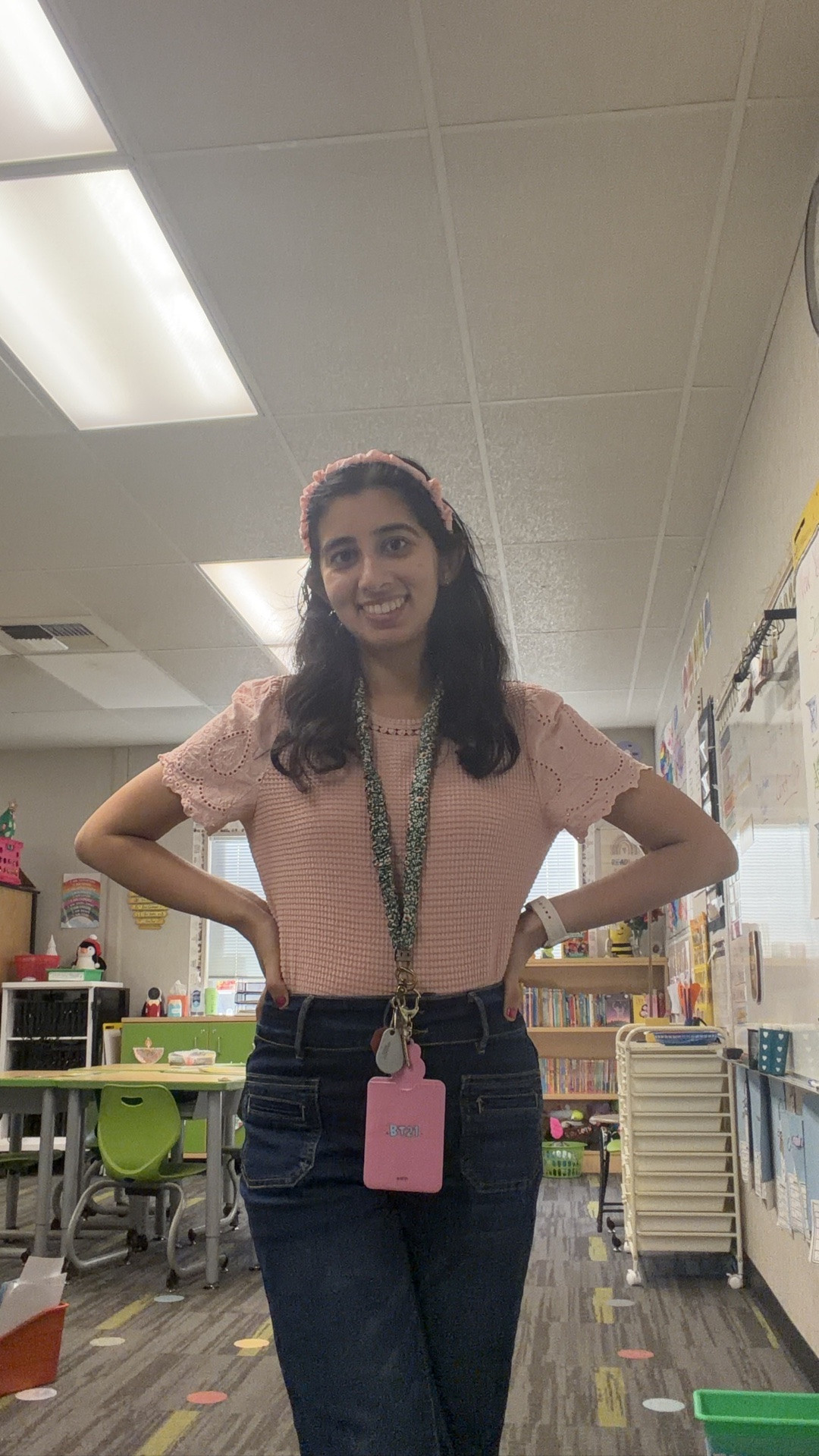 cutesy soft fit for teachers! 💗