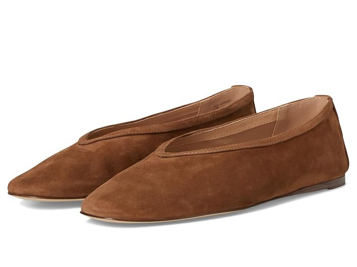 Steve Madden Leni Women's Flat Shoes Brown Suede : 8.5 M, Rubber | Zappos.com