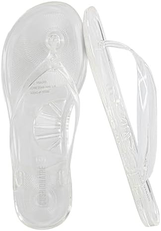 CUSHIONAIRE Splash Jelly Flip Flops for Women With Flexible Sole, Soft Footbed Summer Sandals for... | Amazon (US)