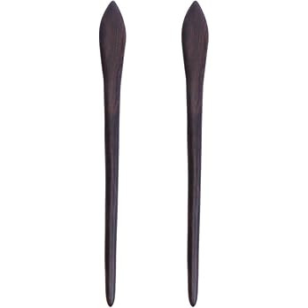 Lurrose Chinese Hair Sticks 2PCS Wooden Hair Sticks Handmade Vintage Hair Chopsticks Hair Updo He... | Amazon (CA)
