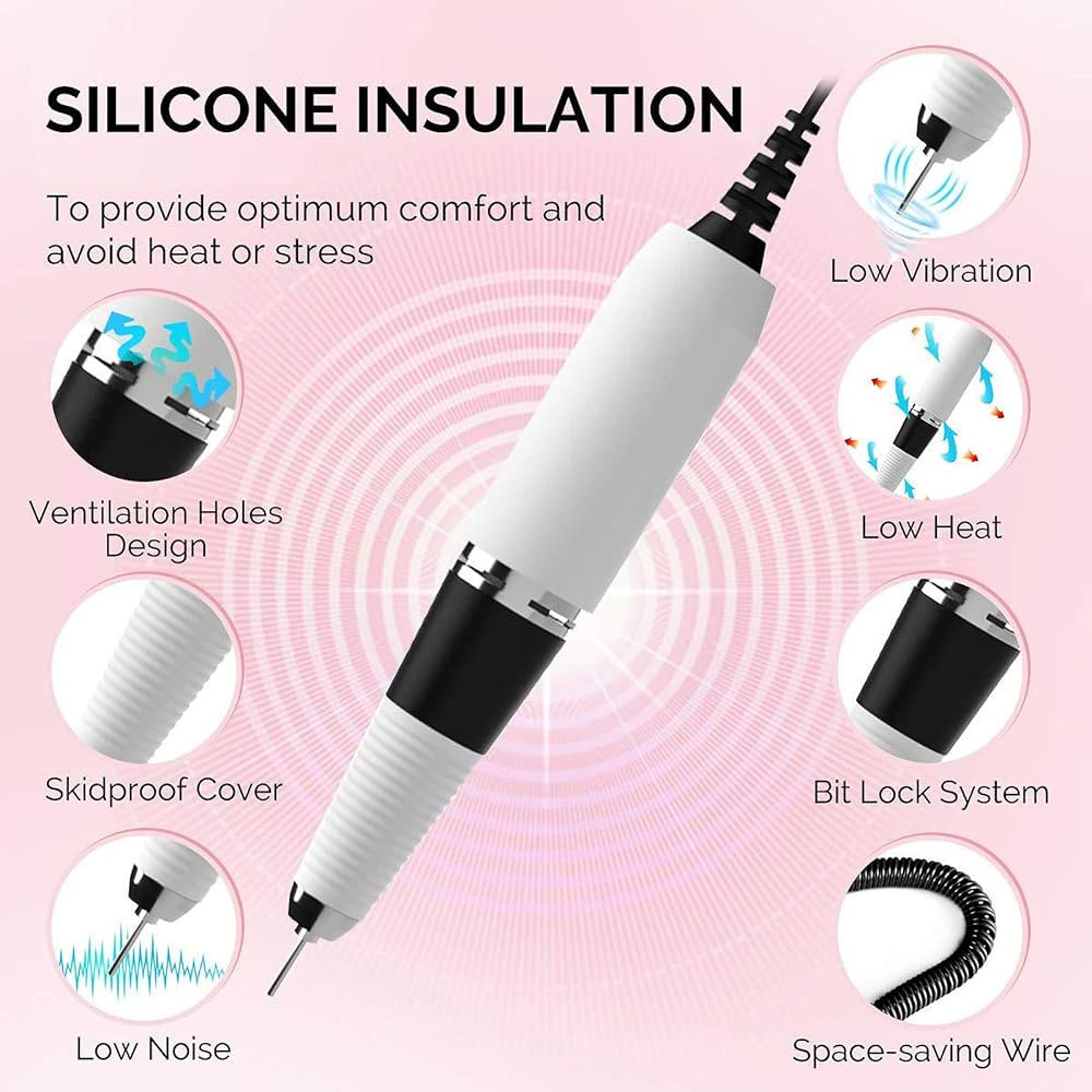 MelodySusie Professional SC300I Electric Nail Drill, 30000 RPM Rechargeable Portable Nail Drills,... | Amazon (US)