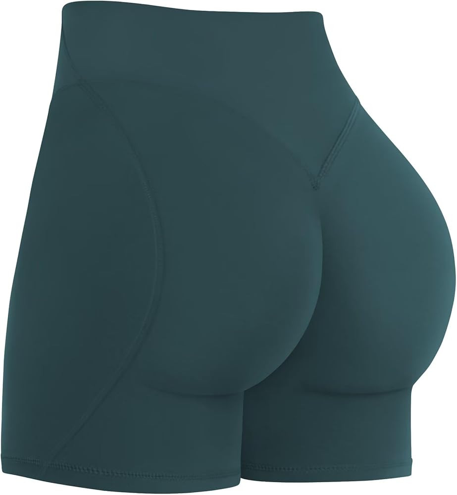 Sunzel No Front Seam High Waist Gym Shorts for Women, Squat Proof Biker Shorts with Tummy Control... | Amazon (US)