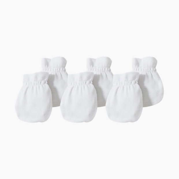 Burt's Bees Baby Organic Mittens (3 Pair) in Cloud | Babylist
