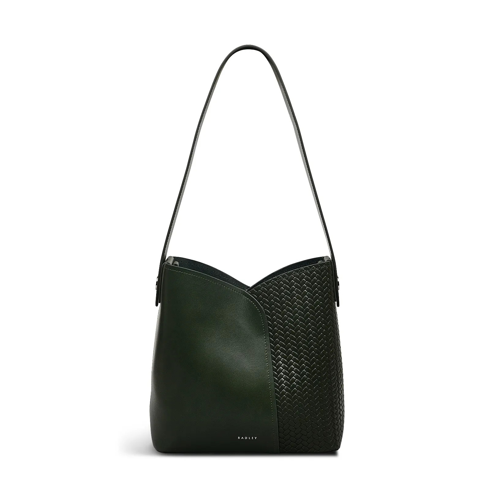 Racing Green Shoulder Bags | The Cordelia Weave Emboss AW24 | Radley | Radley London US