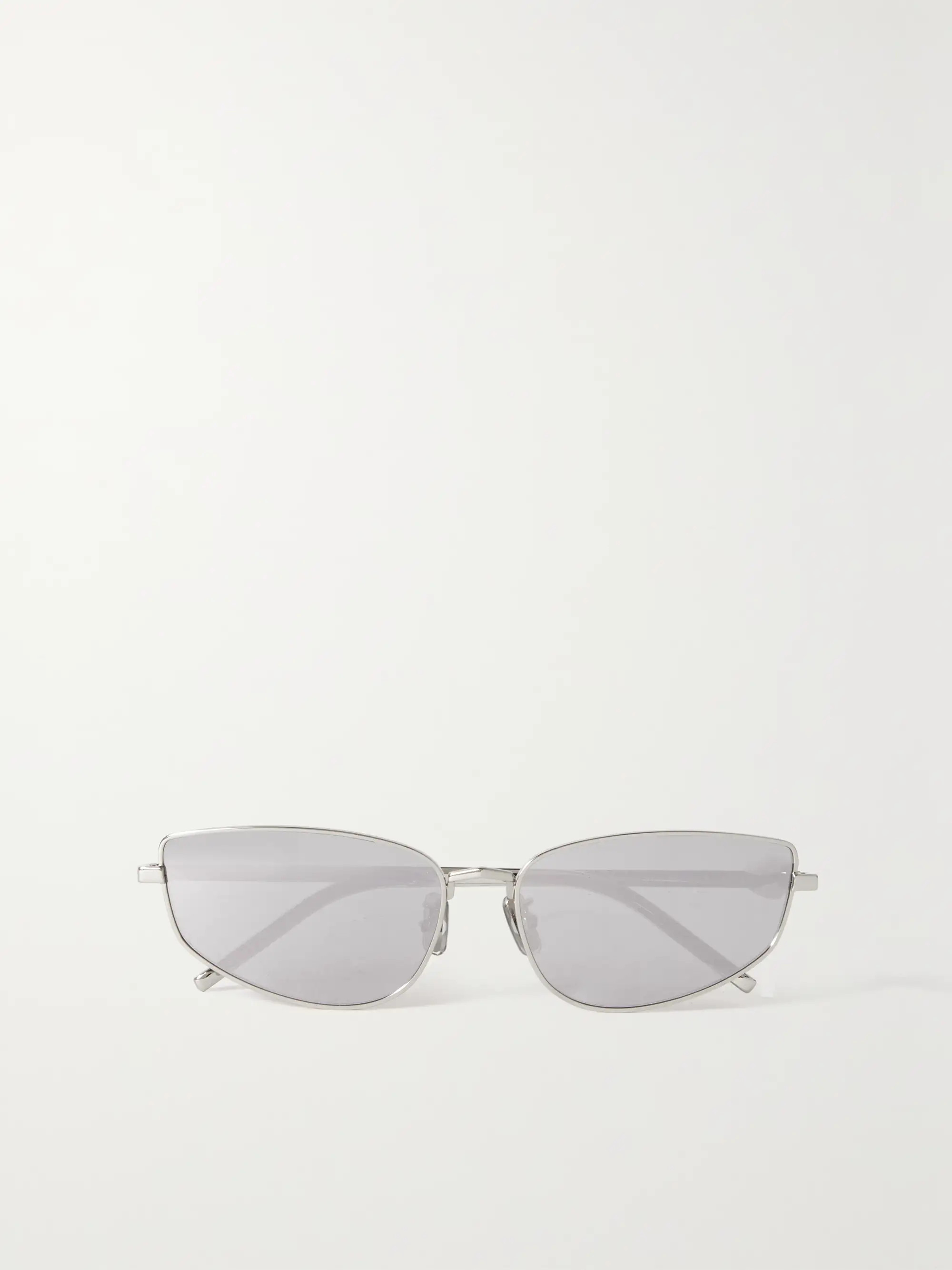 Cat-eye palladium sunglasses | NET-A-PORTER (US)