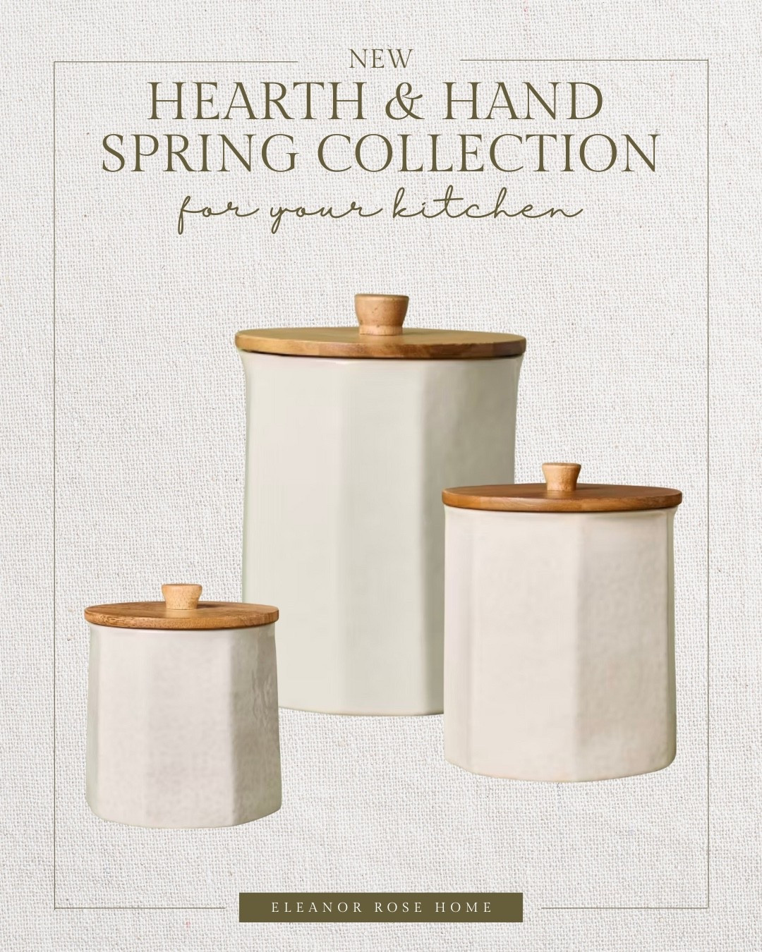 Love these canisters from the new Hearth & Hand line at Target. 

#LTKFindsUnder50 #LTKHome