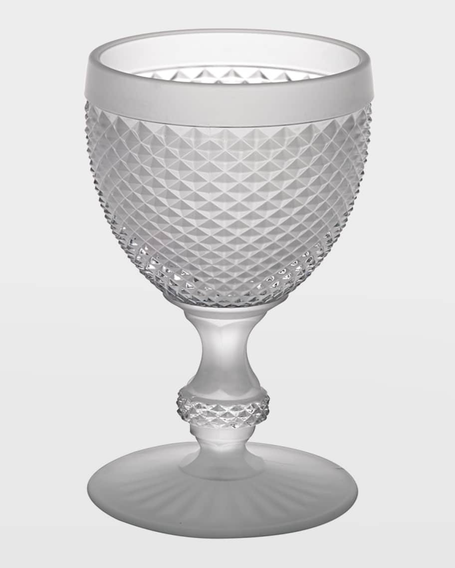 Vista Alegre Bicos Frosted Water Glasses, Set of 4 | Neiman Marcus