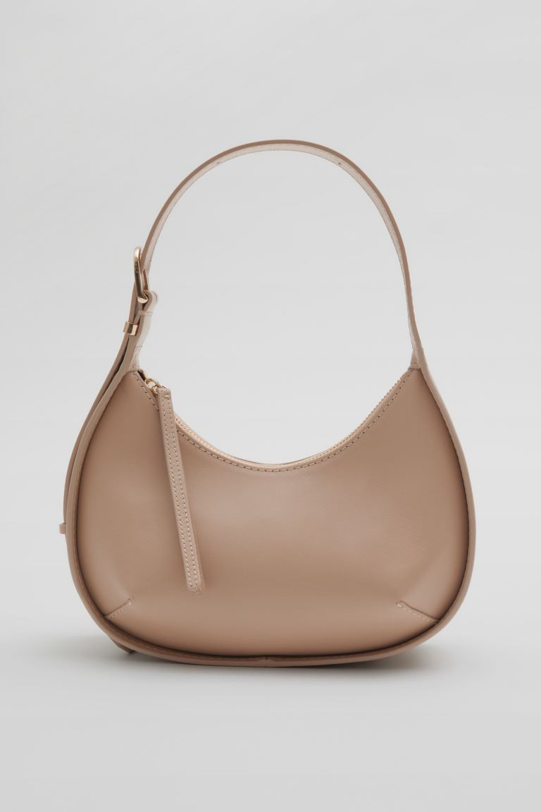 Small Crescent Leather Bag | H&M (UK, MY, IN, SG, PH, TW, HK)