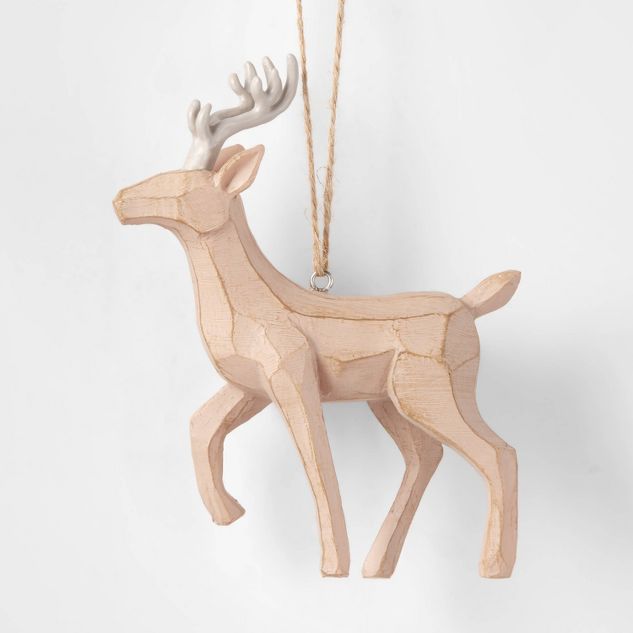 Deer Christmas Tree Ornament Brown - Wondershop™ | Target