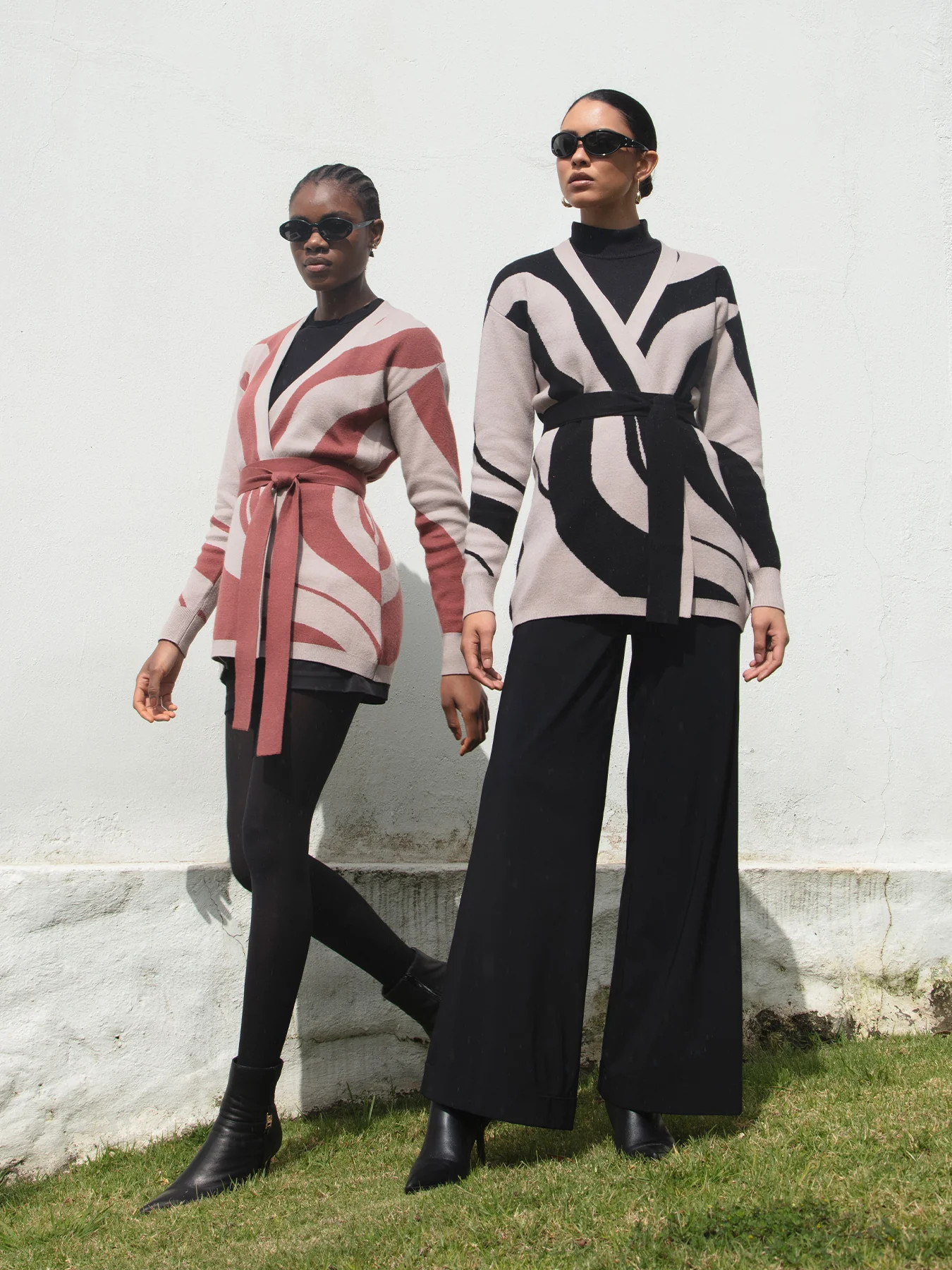 Elma Knit Cardigan - Luze Rust | Diarrablu