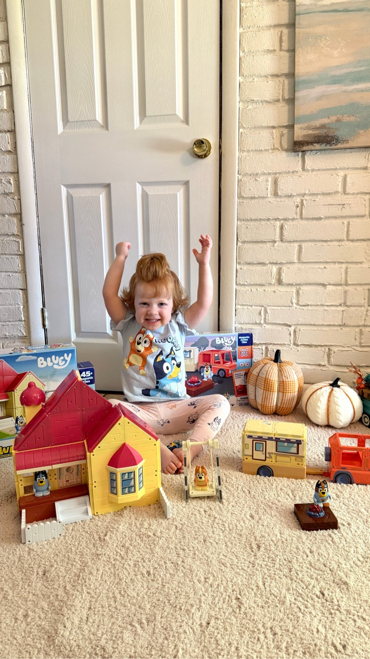 Gift idea alert 🚨 
The cutest Bluey Tile Town set with hours of fun 🐾 

It’s as easy as 123, you just CLICK, BUILD and PLAY!
These two sets are the Tile Town Bluey Heeler Home Tile Set, and the Tile Town Bluey Heeler Camper Tile Set.
So you get to have fun in Bluey’s house as well as going out to camp in the camper ⛺️ 



#LTKHoliday #LTKGiftGuide #LTKKids