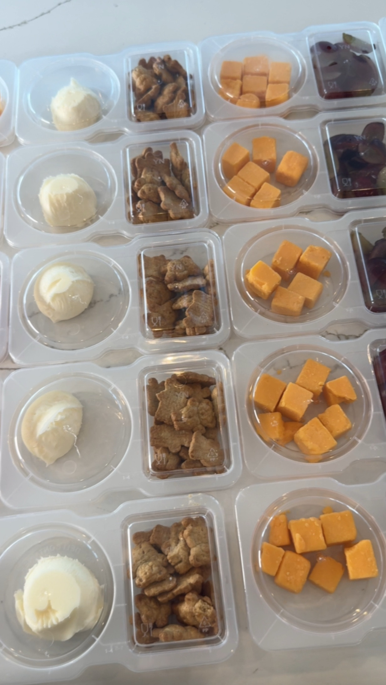 Snack Pack Restock 🙌🏼 my kids LOVED these!! And they’re super easy to do!

Also great if you’re eating healthy — prepare some healthy snacks in advance that you can easily reach for. 
#snack
#container
#mom 
#kids 
#sports
#travel
#hack 

#LTKHome #LTKFamily #LTKKids