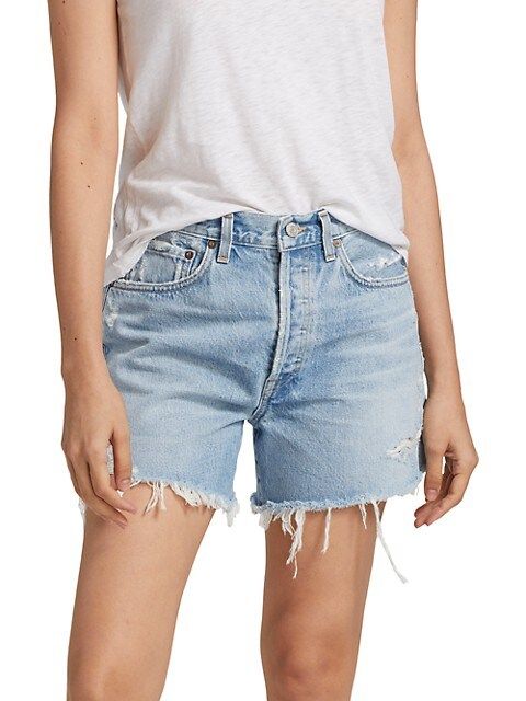 Parker Longline Denim Shorts | Saks Fifth Avenue