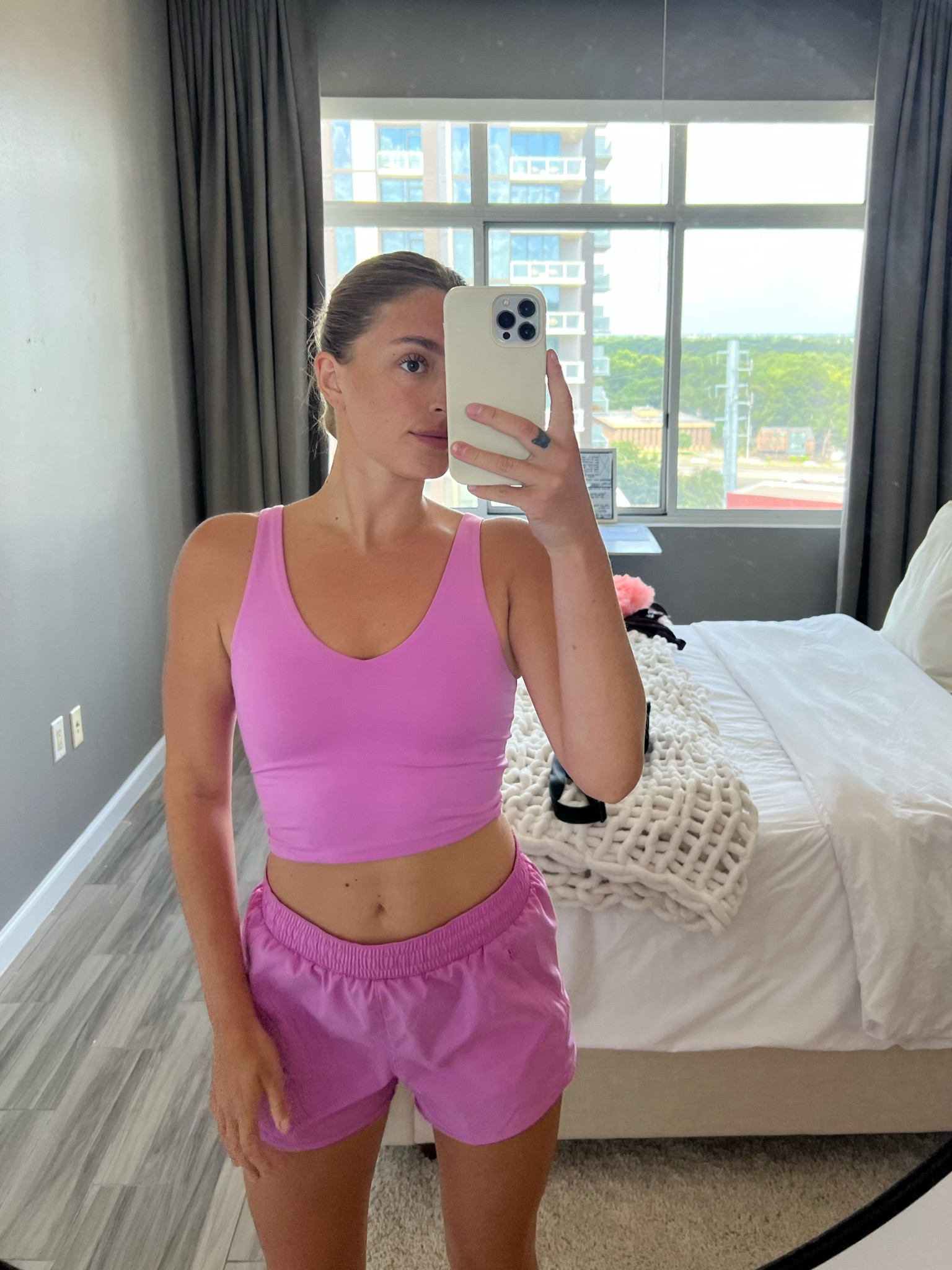 Women’s workout set, razorback top with comfy breathable shorts for workouts, walks or everyday 💗

#LTKstyletip #LTKfitness #LTKGiftGuide