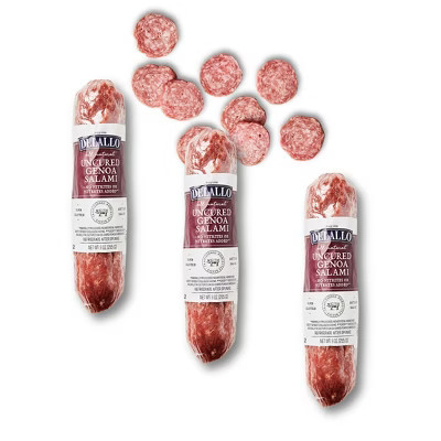 DeLallo Genoa Salami, 9 oz Stick, (3 Pack) | Target