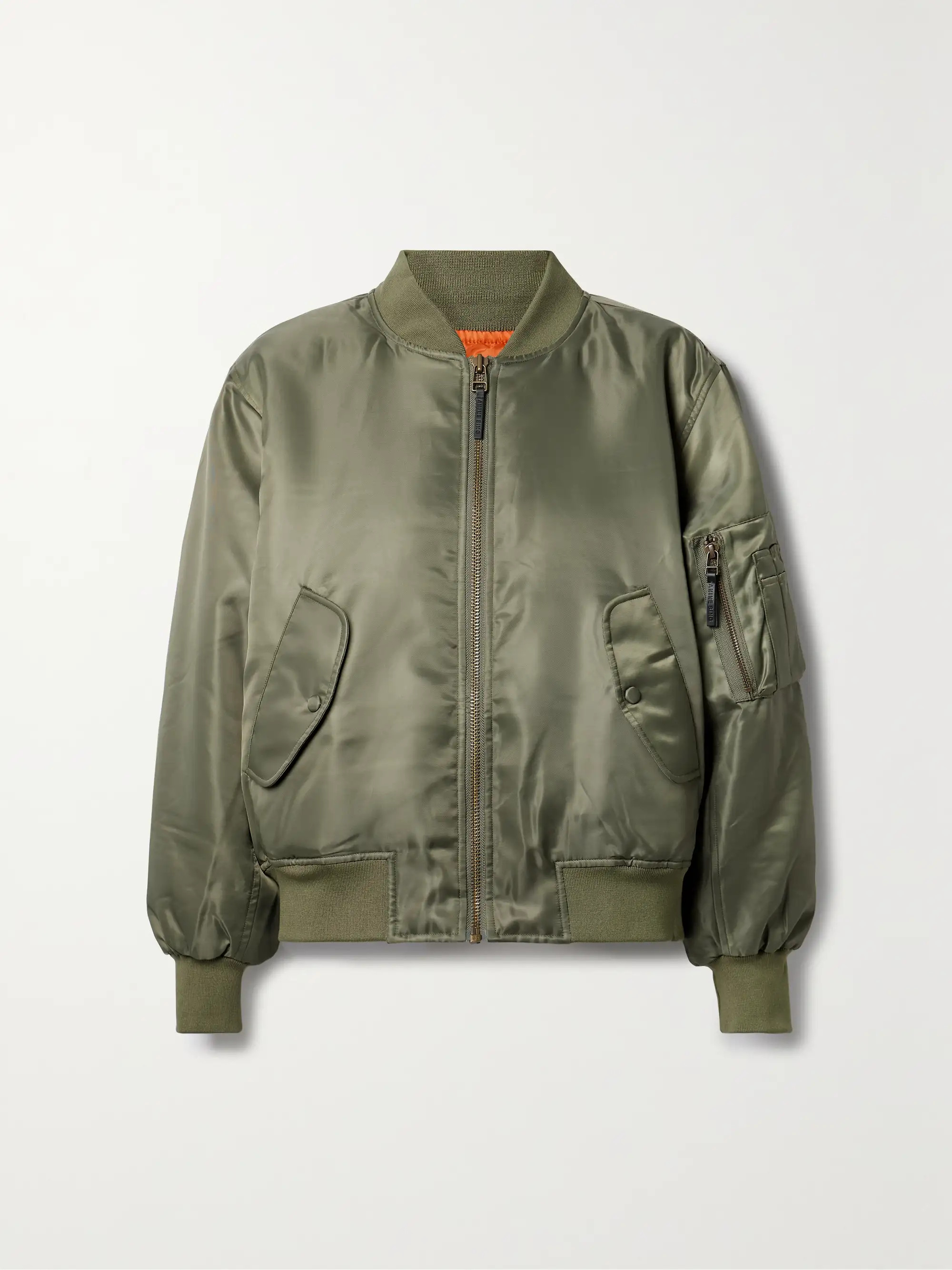 Leon satin bomber jacket | NET-A-PORTER (US)
