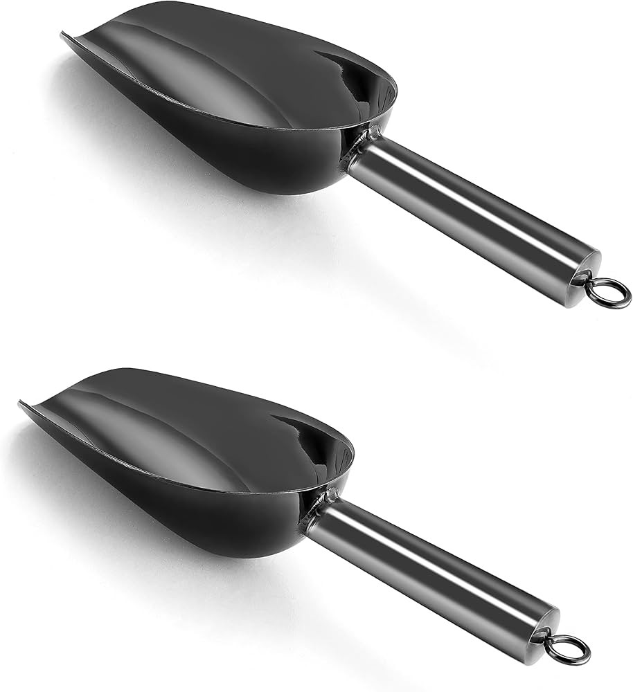 P&P CHEF Mini Scoop Set of 2, Stainless Steel Small Candy Sweet Ice Cube Scoops for Home Bar Buff... | Amazon (US)