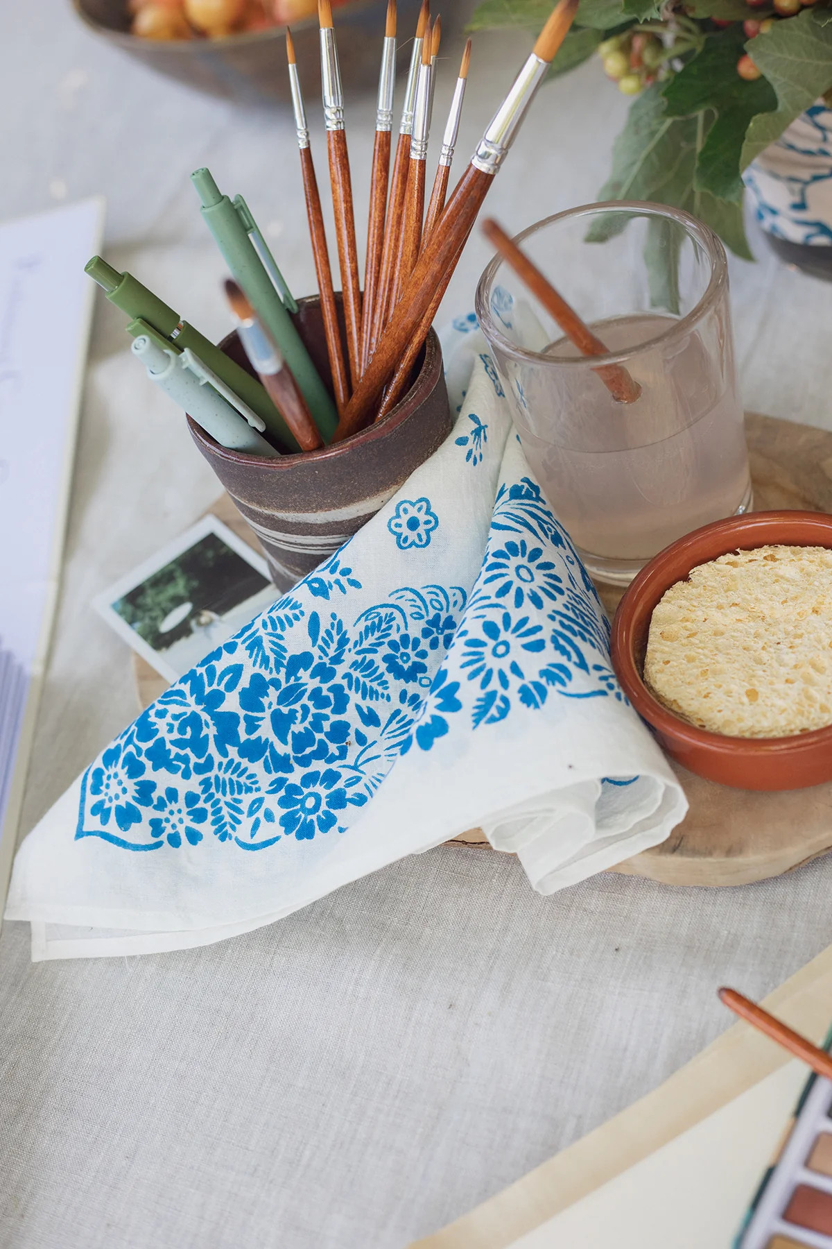 NOLA PRINTED COTTON SCARF | Velvet by Graham & Spencer