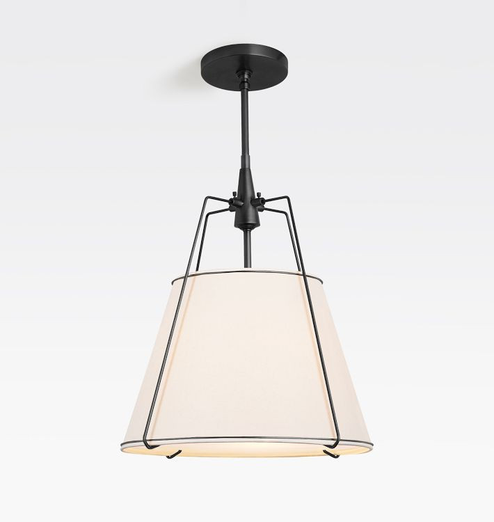 16" Conical Drum Pendant | Rejuvenation