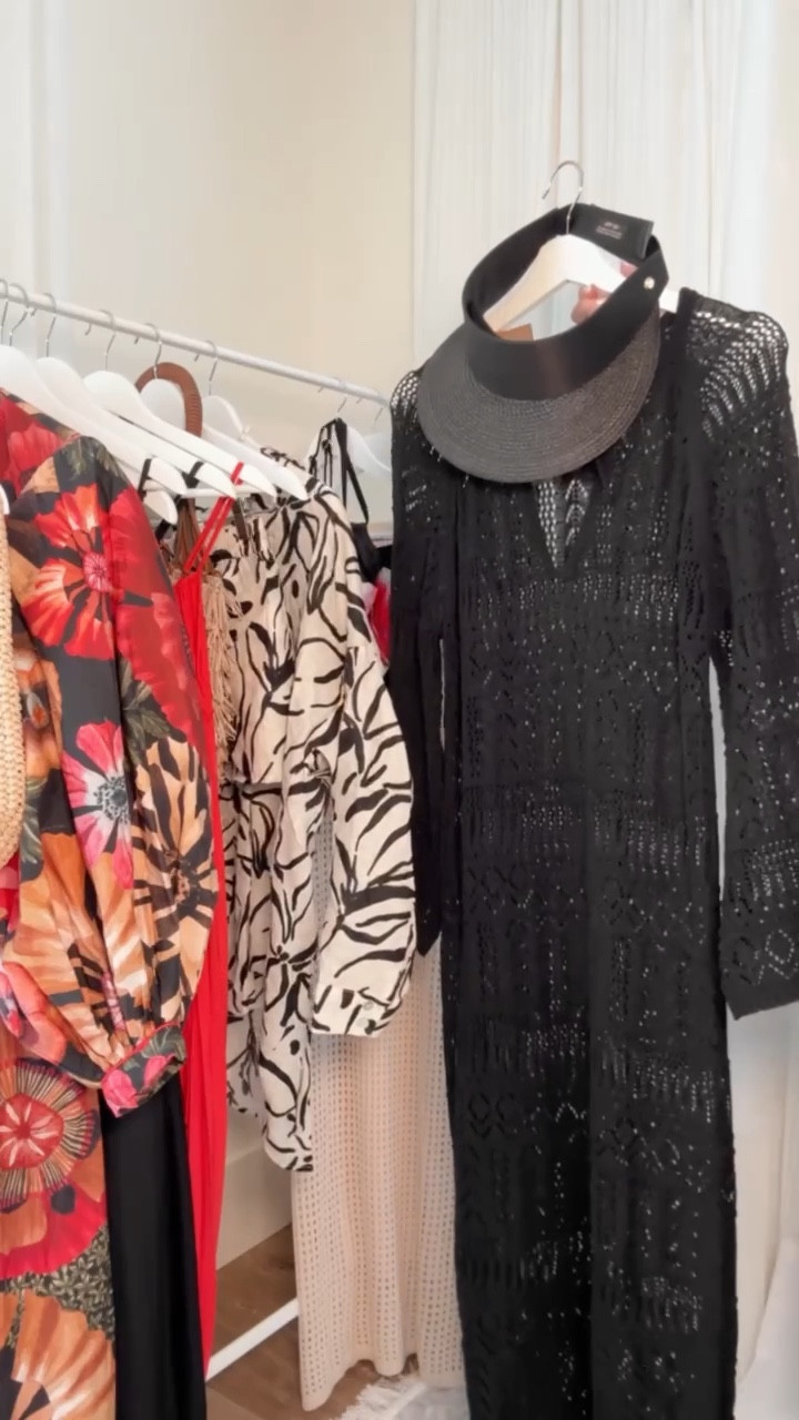 Save this… for your next vacation 🙌🏼☀️ I’m just shy of 5-7” for reference and will add sizing to these pieces below
Elan coverup: small

#LTKSeasonal #LTKTravel #LTKOver40