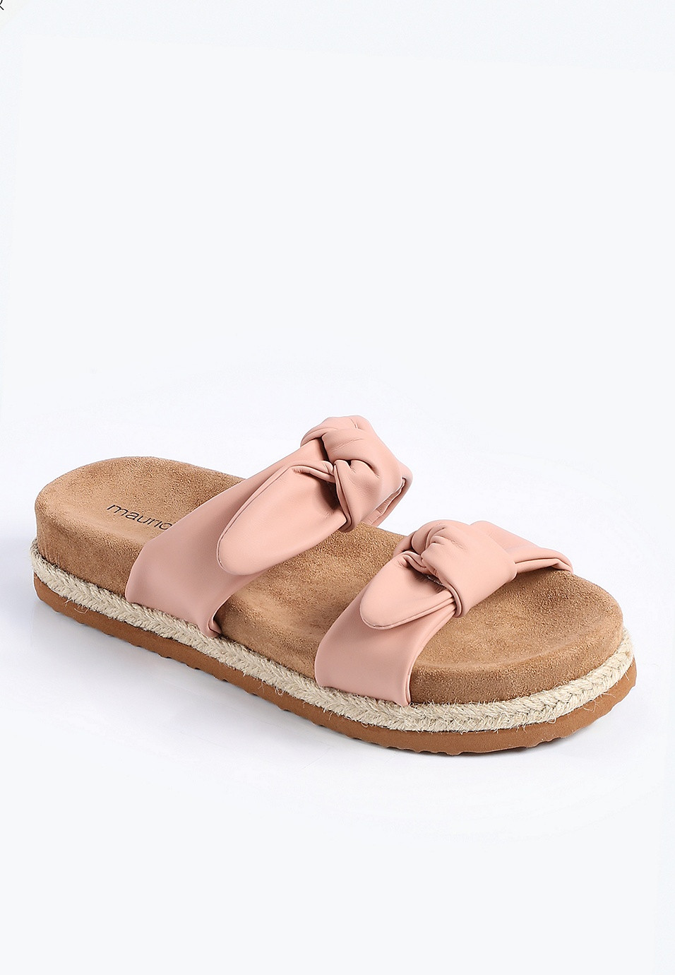 SuperCush Knotted Strap Slide Footbed Sandal | Maurices