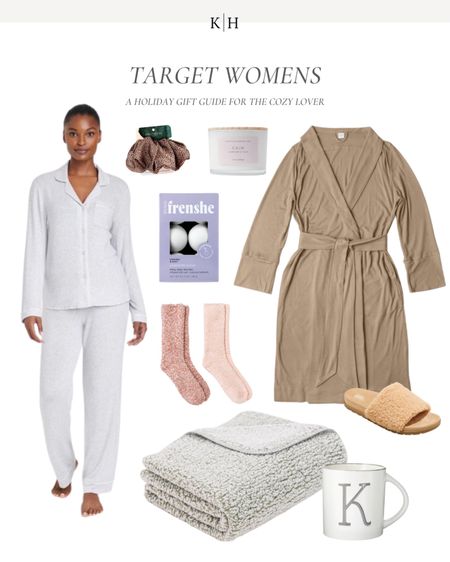 A target gift guide for the cozy lover! Perfect for any mom or homebody! 

#target #robe #starsabove #kristiness #slippers

#LTKHoliday #LTKSeasonal #LTKfit