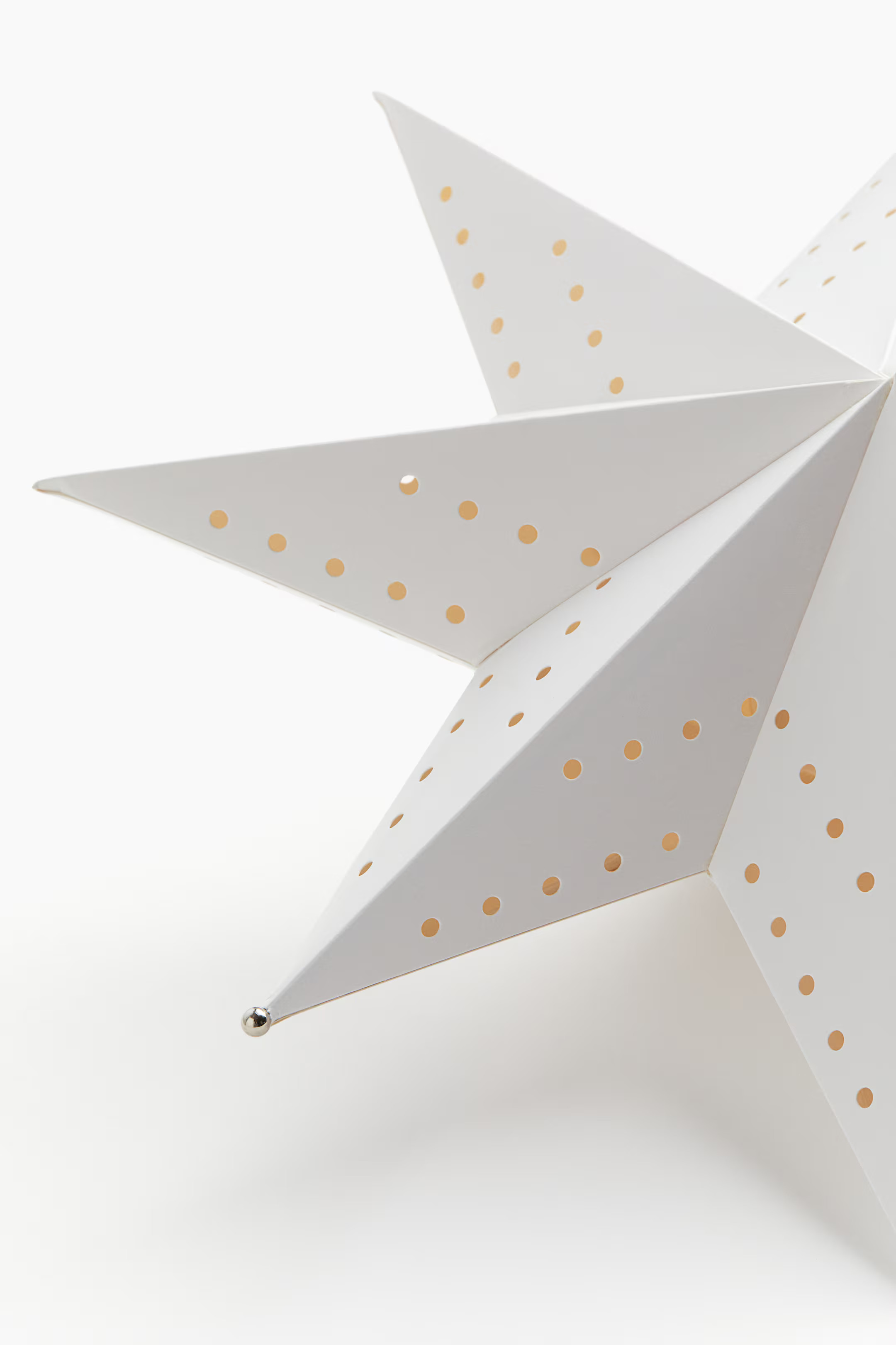 Sternförmiger Lampenschirm aus Papier - Weiß - Home All | H&M DE | H&M (DE, AT, CH, NL, FI)