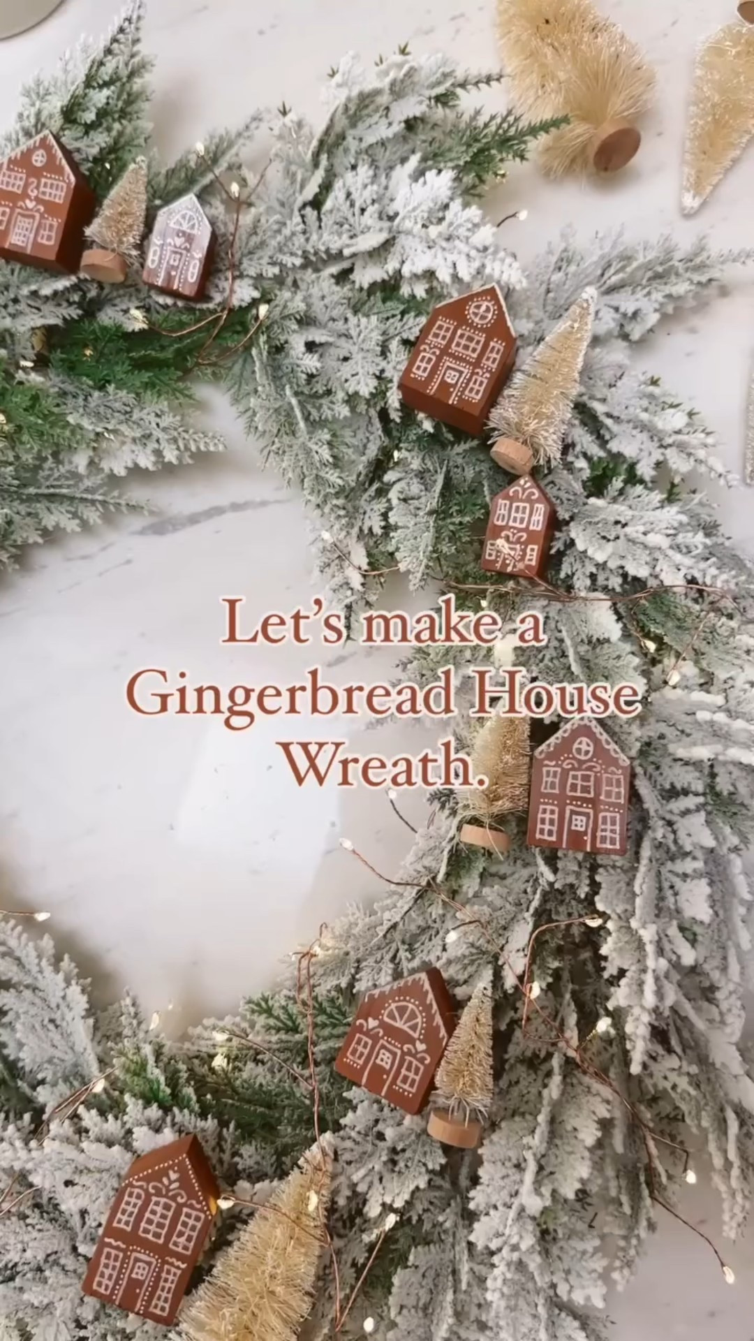 One of my favorite DIYs from last year — this gingerbread village wreath! I started with a simple flocked cedar wreath and added the cutest little gingerbread houses to create a cozy holiday village moment. It’s an Anthropologie-inspired dupe that’s super easy to make, affordable, and turned out so magical. Definitely one of those projects that makes your home feel straight out of a Christmas movie.

gingerbread house wreath, diy christmas wreath, anthropologie christmas dupe, gingerbread village decor, neutral christmas decor, cozy christmas diy, modern cottage christmas, organic modern christmas, holiday craft ideas, cozy holiday home, cottage christmas style, scandinavian christmas decor, christmas wreath ideas, pottery barn christmas, lulu and georgia christmas, handmade holiday decor, cozy christmas home, timeless christmas decorating, festive holiday diy, christmas 2025 trends

#LTKHoliday #LTKHome #LTKSeasonal