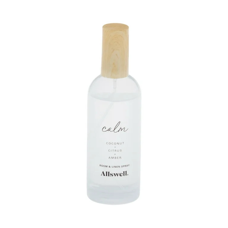 Allswell Calm (Coconut + Citrus + Amber) Scented Room and Linen Spray 3.4 Fl Oz (100mL). | Walmart (US)