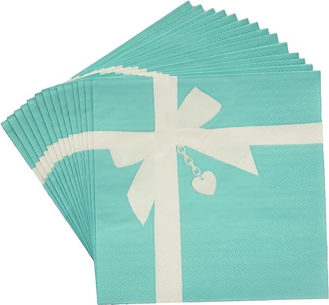 Havercamp Favorite Blue Box Luncheon Napkins | 16 Count | Great for Kid's Birthday Party, Sweet 1... | Amazon (US)