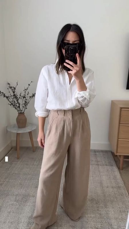 Petite linen pants. These are my favorite trousers for spring/summer. Also, this linen shirt is 🤌🏼. 

Shirt - Everlane 2
Pants - Z Supply xs
Sandals - jenni Kayne 36 on sale with code reset20
Sunglasses - Celine 

Petite Style, Neutral outfit, capsule wardrobe, minimal style, street style outfits, Affordable fashion, Spring fashion, Spring outfit

#LTKSeasonal #LTKshoecrush #LTKsalealert