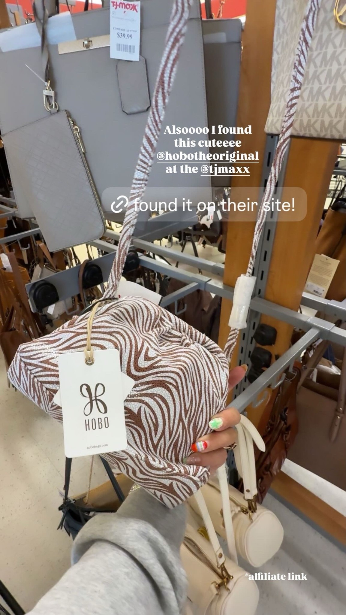 For those asking for the bag I got it’s from @tjmaxx  it’s a hobo not sure if you can find it anywhere else though

#LTKmomlife #LTKselfcare #LTKgrwm
