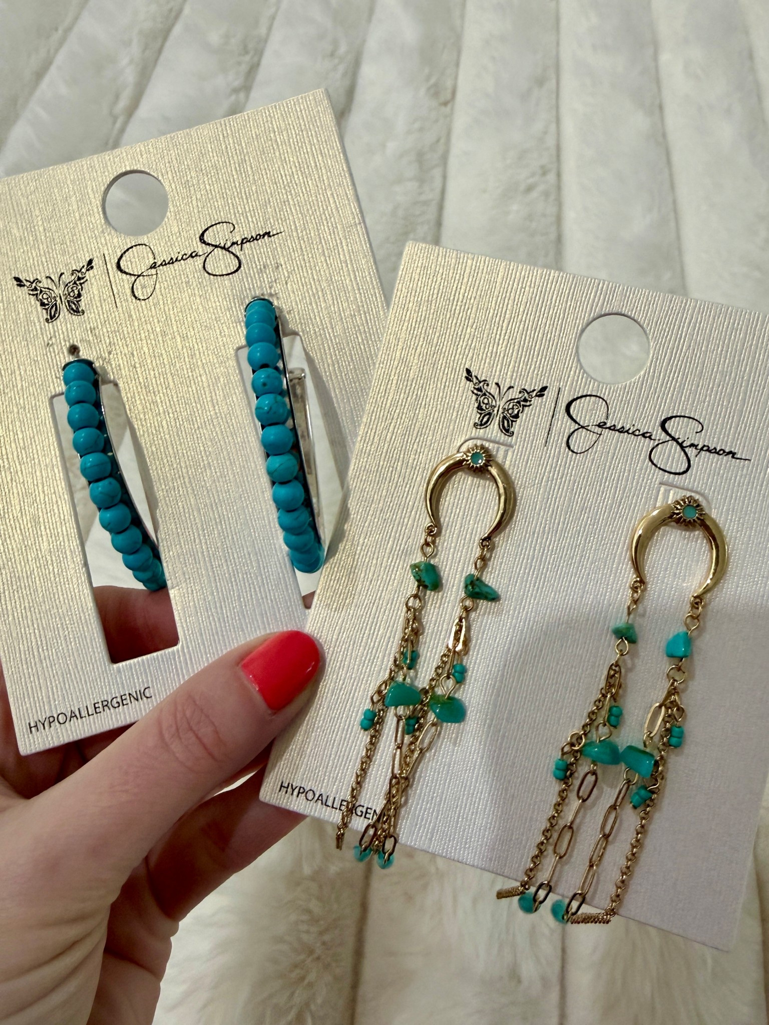 Ordered these turquoise earrings for my upcoming trip to Nashville! 

#LTKSeasonal #LTKFestival #LTKootd