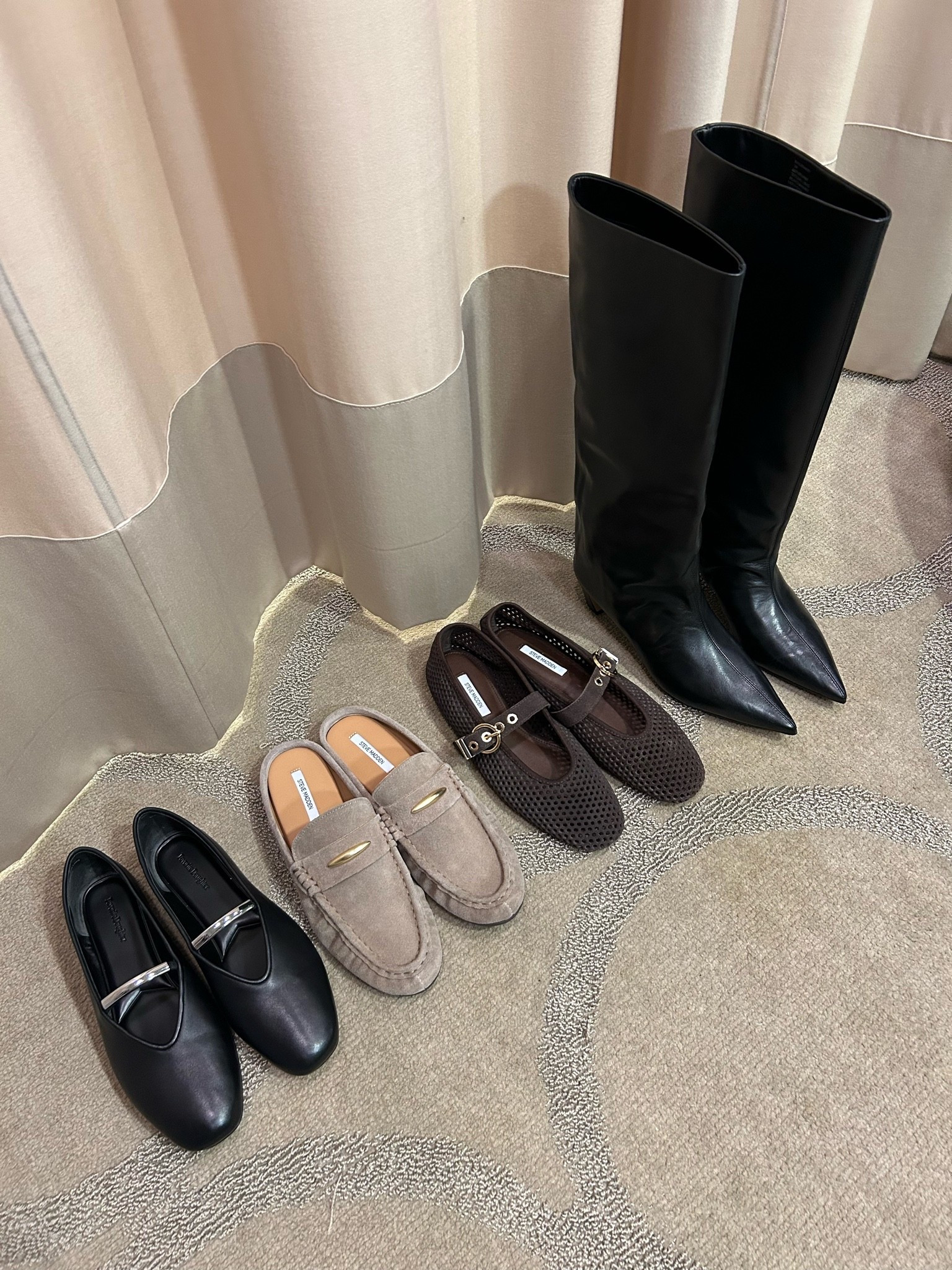 Nordstrom Anniversary sale favorite finds! 🍂 These designer inspired leather boots are under $200!! I always size up 1/2 size in boots. And the suede mules pair well with almost every outfit 😍

Nordstrom sale, Nordstrom anniversary sale, nsale, fall shoes, fall boots, sale alert, black knee high boots, chocolate brown boots, suede boots, ballet flats, mesh flats

#LTKSeasonal #LTKSaleAlert