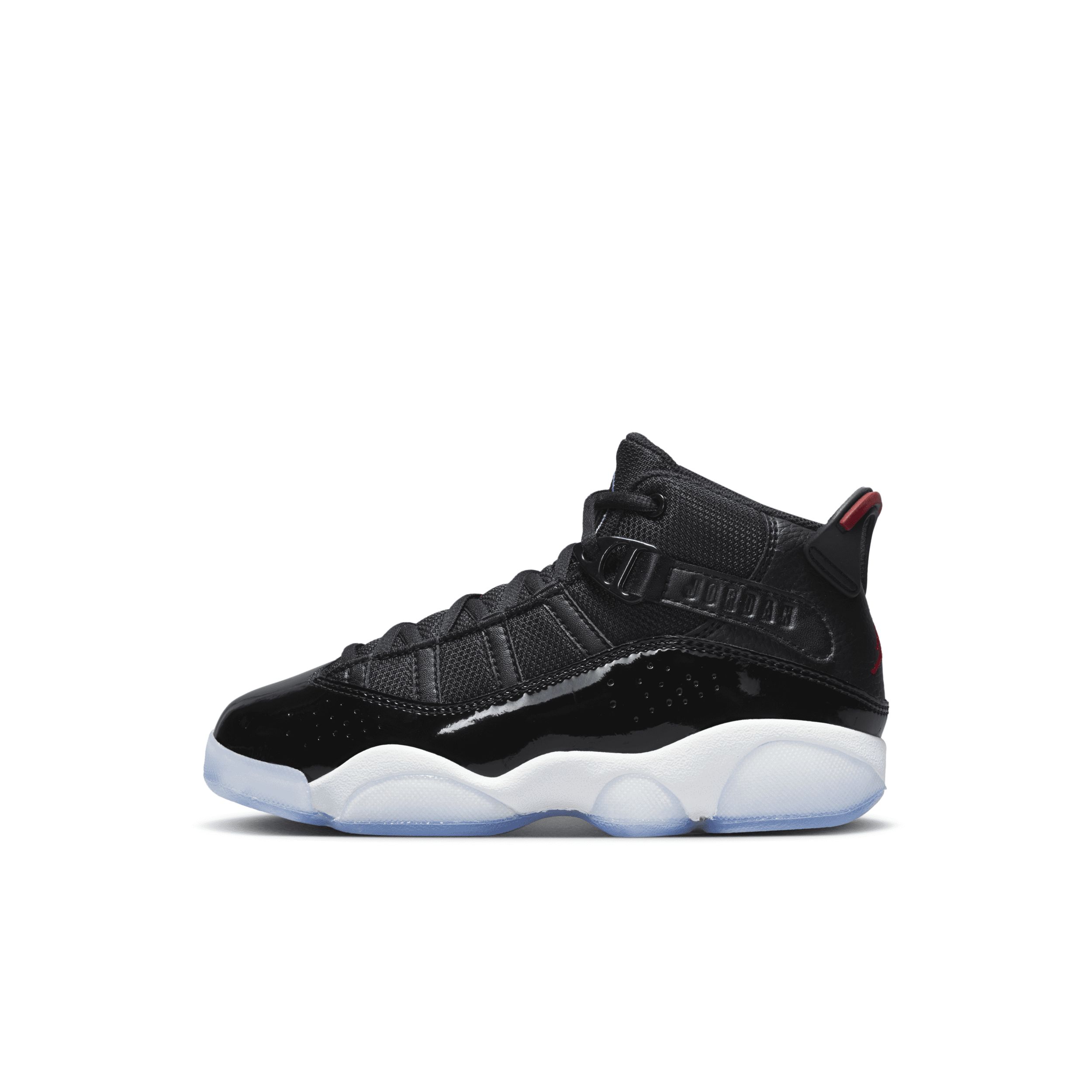Jordan 6 Rings Little Kids' Shoes in Black, Size: 1.5Y | 323432-064 | Nike (US)