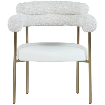 Izak Arm Chair in Cream | Wayfair North America