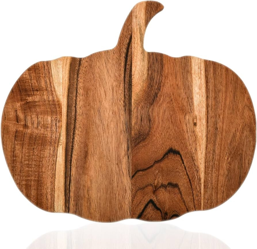 Halloween Pumpkin Shaped Wooden Cutting Board,Halloween Charcuterie Wooden Boards, Pumpkin Cuttin... | Amazon (US)