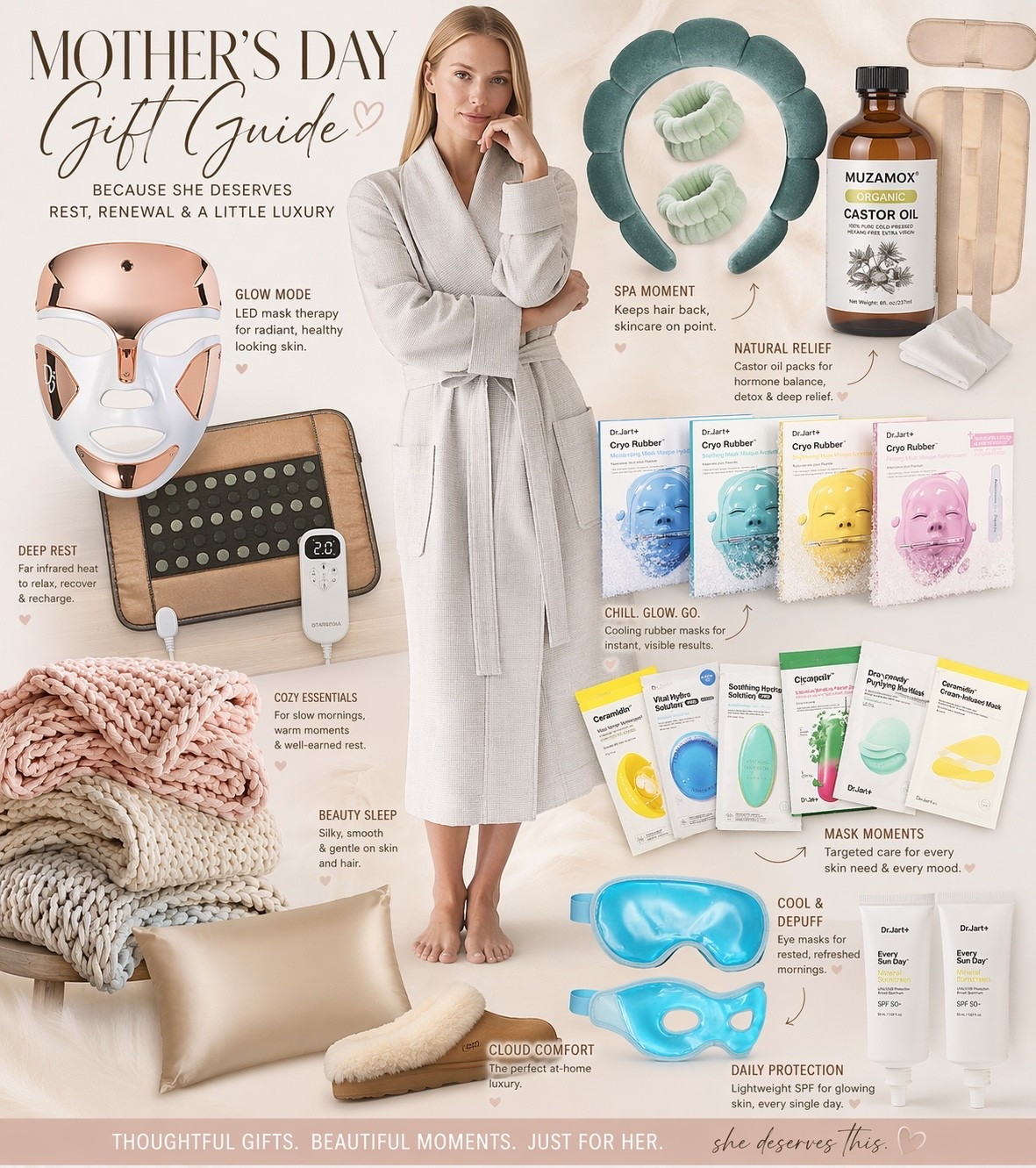 Curated Mothers Day Gift Guide 🌺 Because she deserves rest, renewal and a little luxury ♥️ #mothersdaygiftguide

#LTKselfcare #LTKSeasonal #LTKmorningroutine